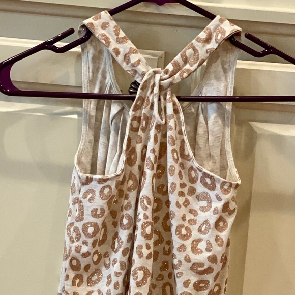 Gap leopard print dress that sparkles w/ glitter💕 - Picture 5 of 5